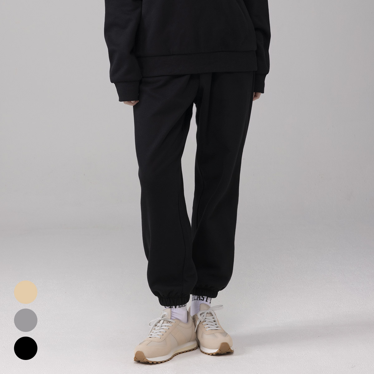 에버라스트 여성 기모 조거팬츠 트레이닝 바지 제품 이미지