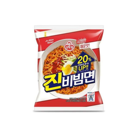온지니 오뚜기 진비빔면 32봉 비빔라면 봉지라면 1box 비빔국수