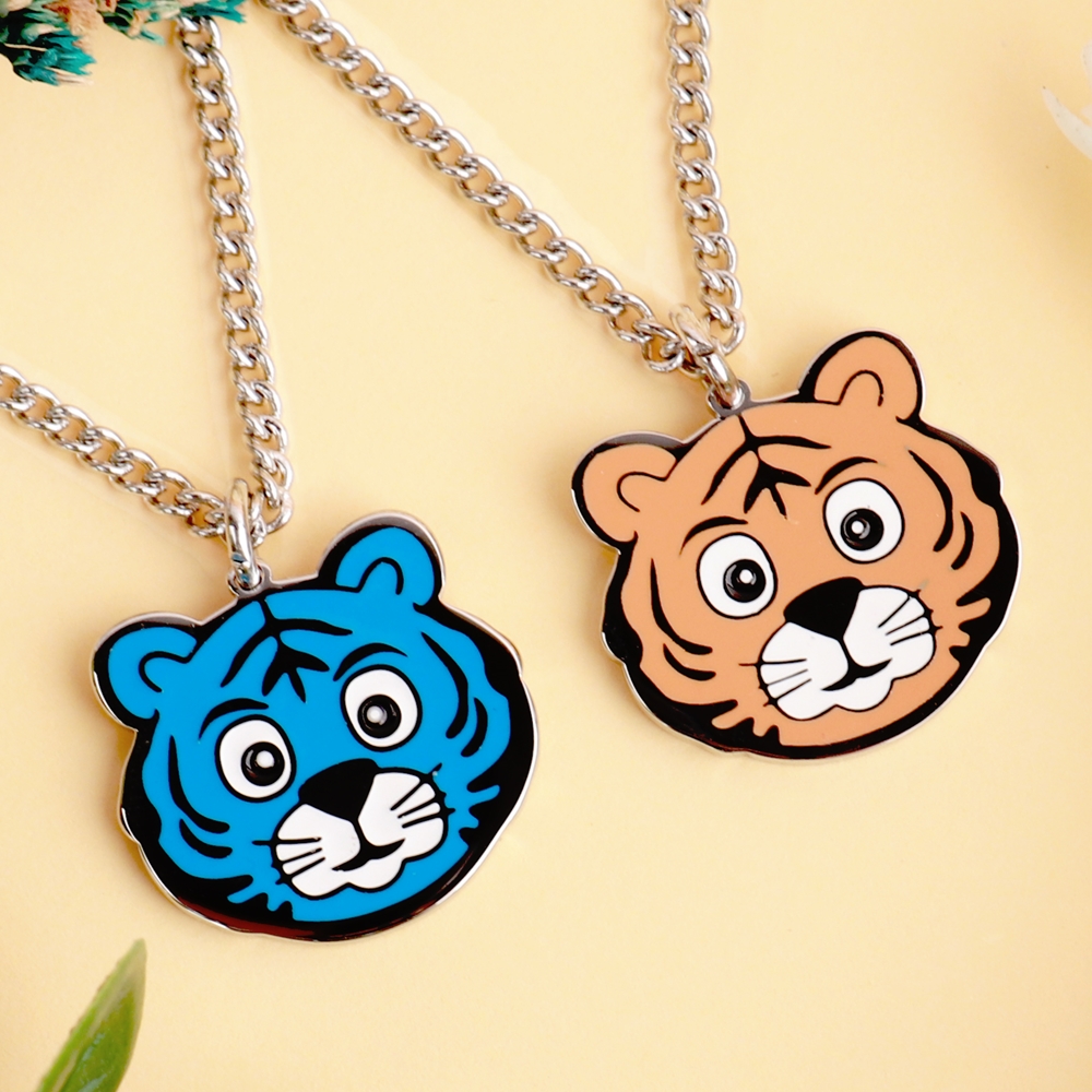랭이 미아방지 목걸이 써지컬 호랑이 아기 유아 아동 어린이