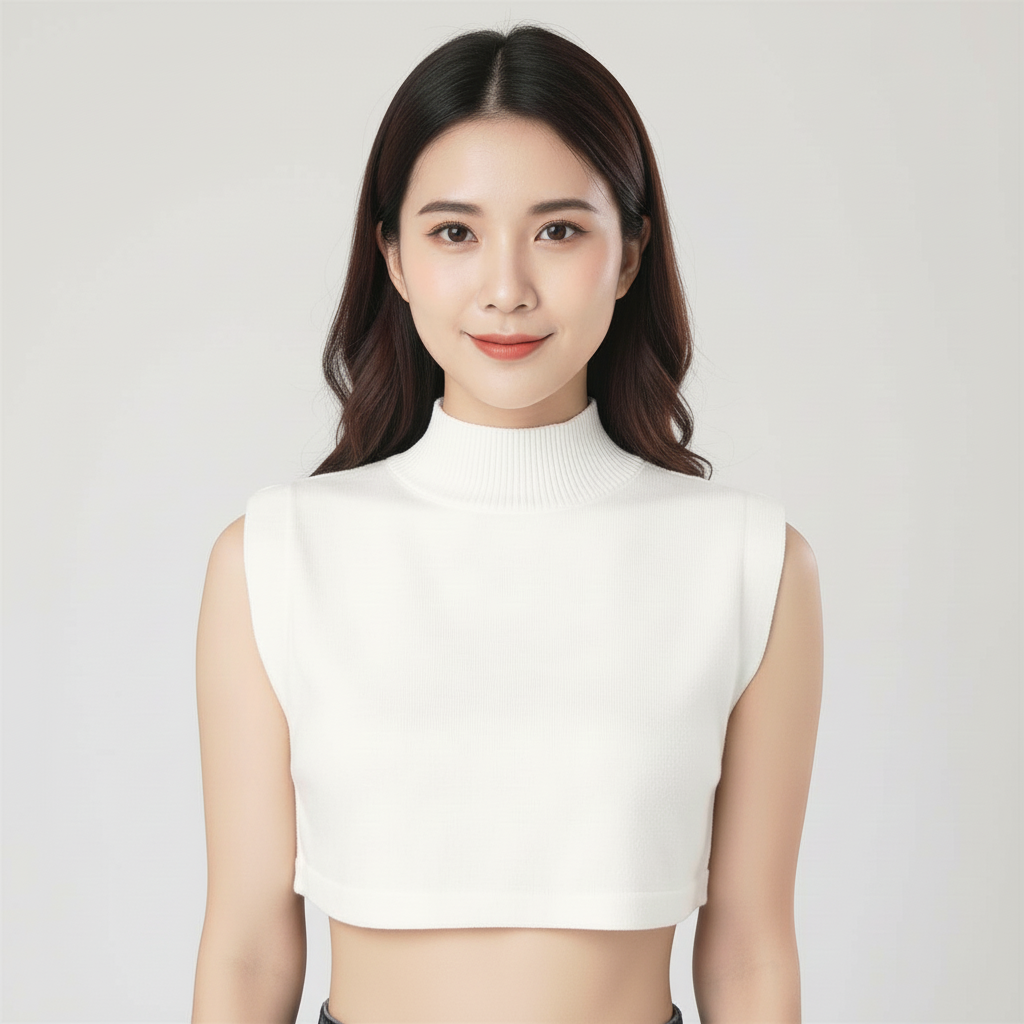목만있는 공갈 가짜 목티 페이크 폴라 목폴라 반폴라 이미지 2