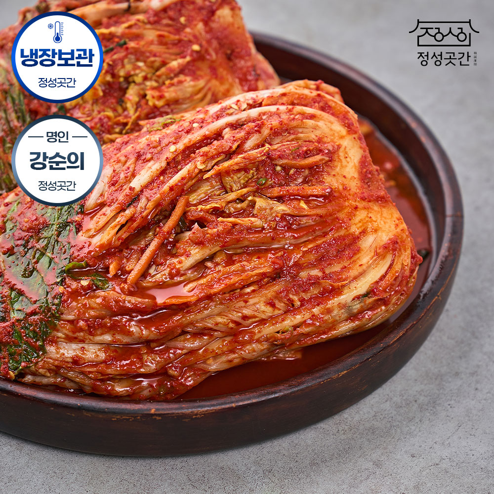 정성곳간 국내산 국산 포기 김장 배추 김치 명인 강순의 금화영농 10kg, 1개