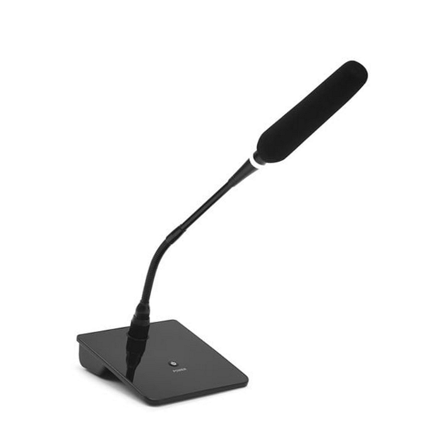 강의 구즈넥 마이크 콘덴서 무지향성 마이크 개인방송용 회의실 유선 블랙 - 상품 이미지