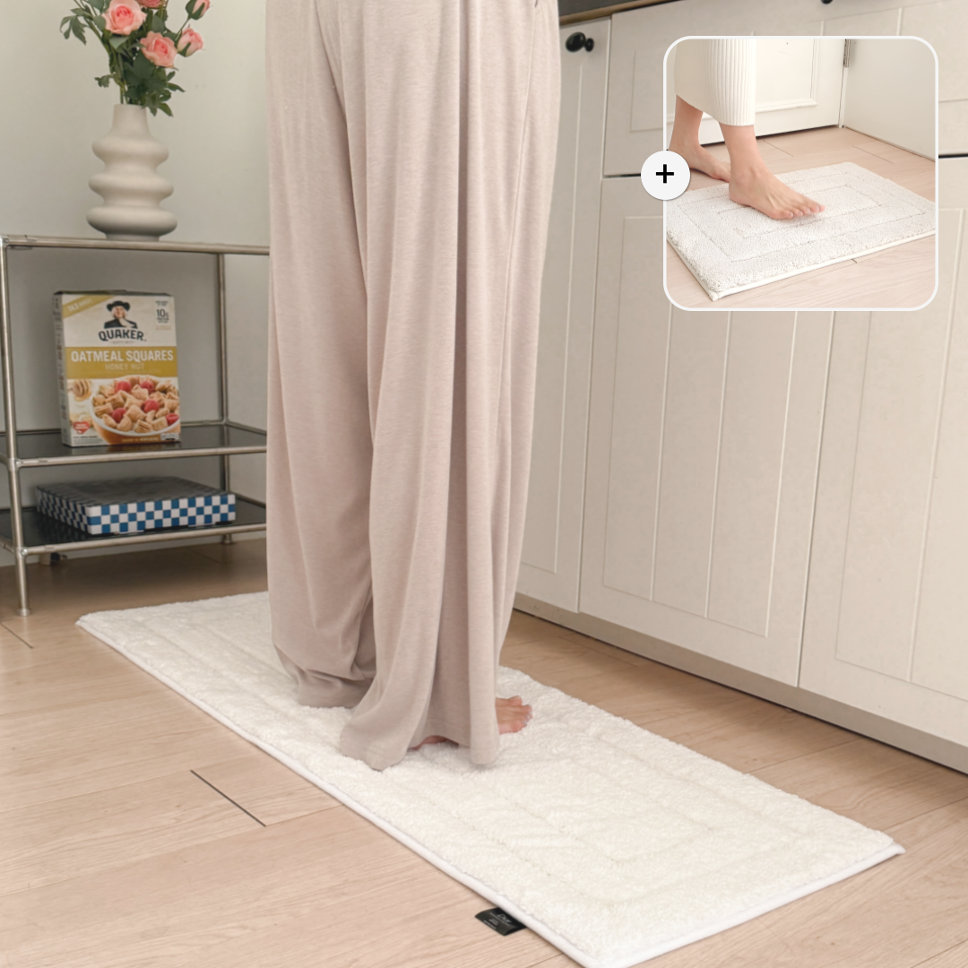 [N 단독구성] 디아르 프리미엄 극세사 욕실+주방 발매트 세트