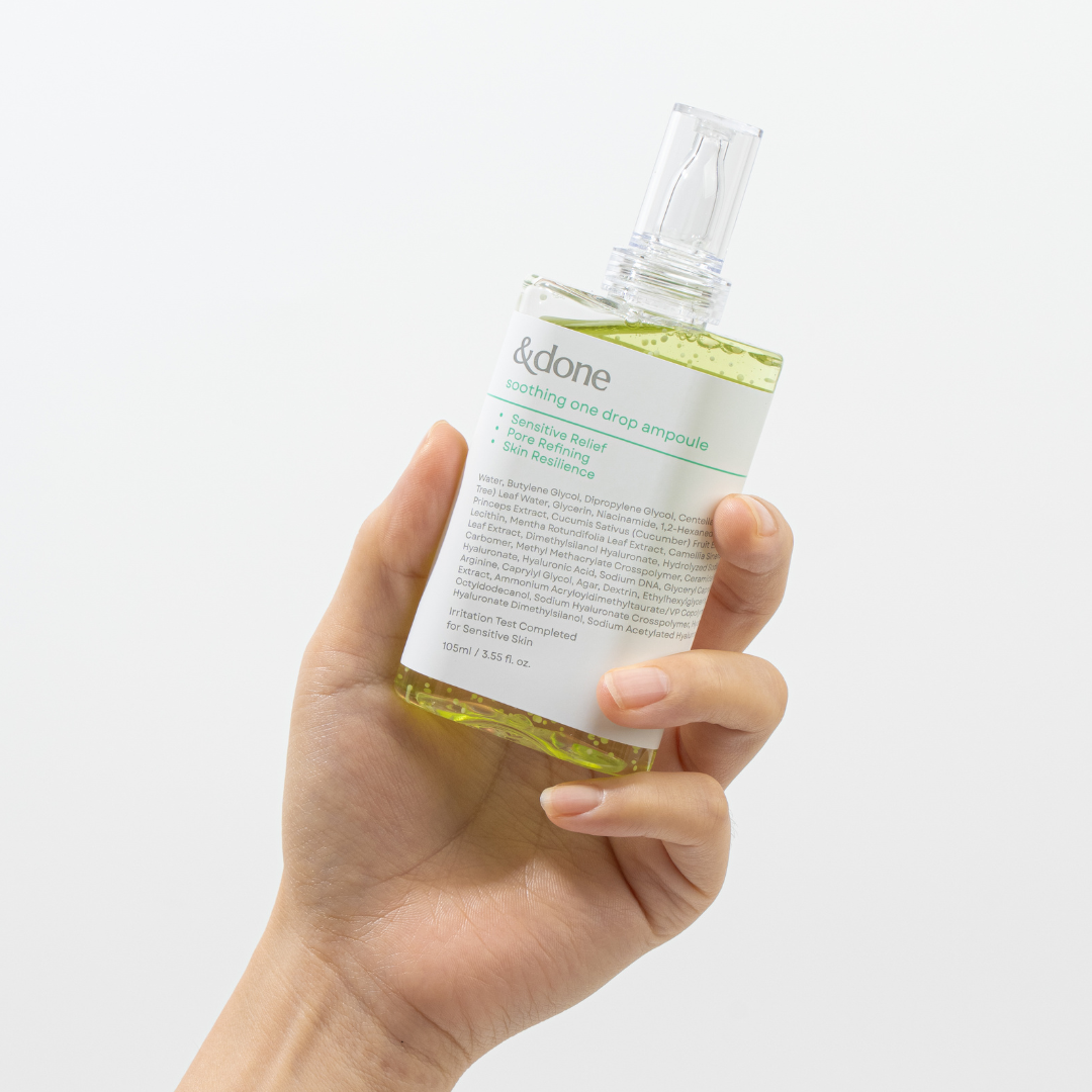 [앤던] 수딩 원 드롭 앰플 티트리 시카 진정 모공 임상 105ml - 상세 이미지 3