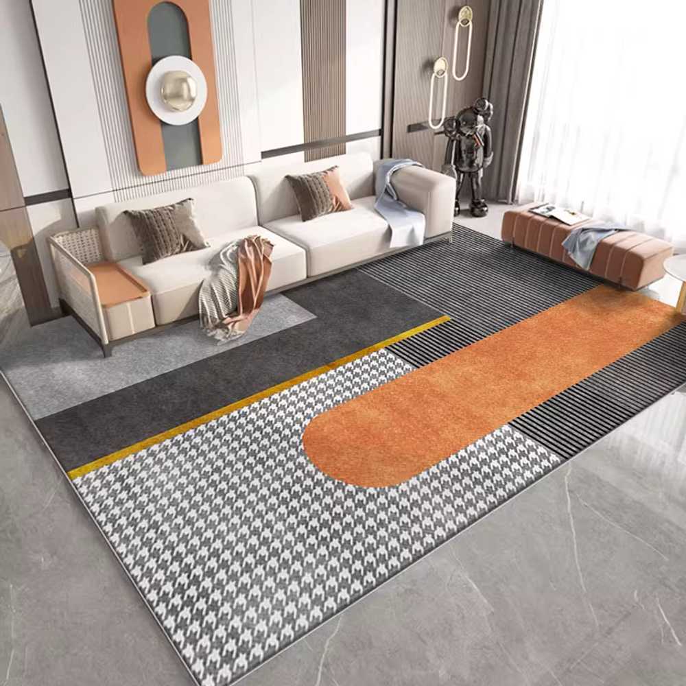쿠션 대형 거실 매트 층간소음 완화 넓은 방바닥 A형 200x300cm - 상품 이미지