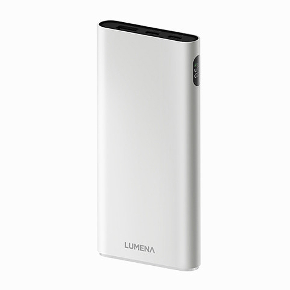 루메나 보조배터리 PQ10 고속 급속 충전 대용량 10000mah 루나화이트 - 상품 이미지