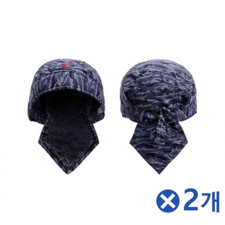 통기성 난연제 그물재질 두건 일 용접모자 2개 소품 작업 모자 용접 보조용품 - 메인 이미지