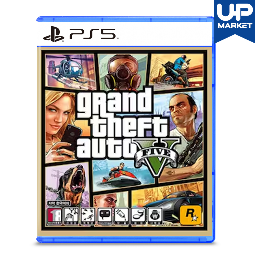 PS5 GTA 5 한글 중고 CD - 상품 이미지