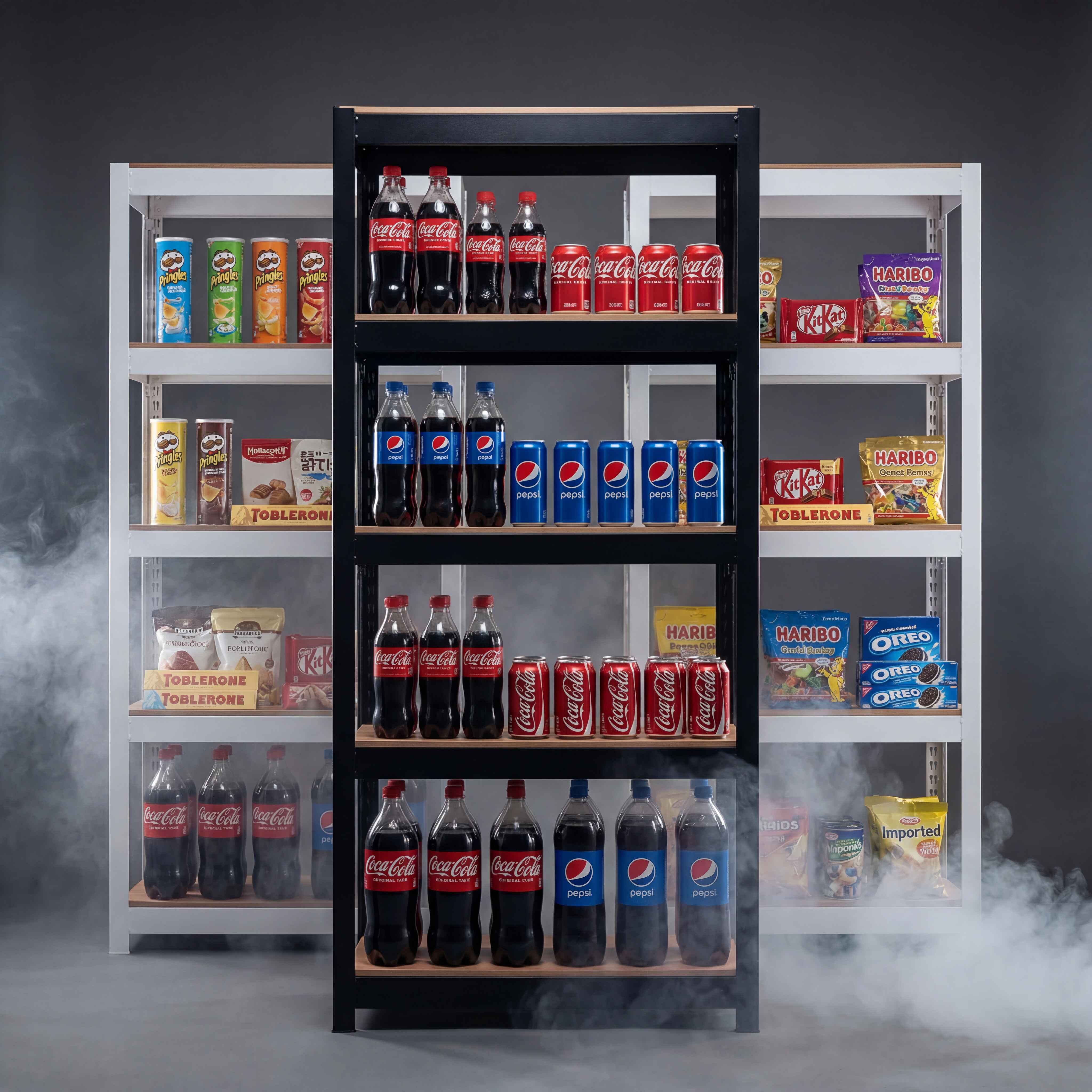 선반 수납선반 다용도 팬트리 무볼트 조립 랙 선반장 홈던트하우스 3003001500 5단