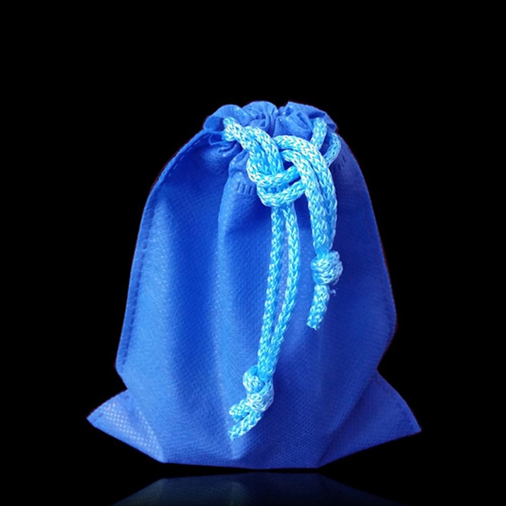 고급형 컬러 부직포 복주머니 -파랑 20X28cm 50P - 상품 이미지
