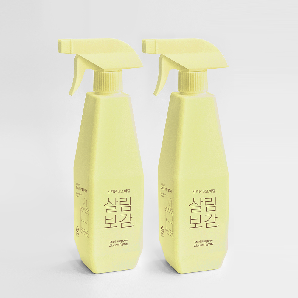 [2+1]다목적 클리너 세정제 주방 찌든 기름 때 제거 인덕션 렌지 후드청소 에어프라이어 제품 이미지