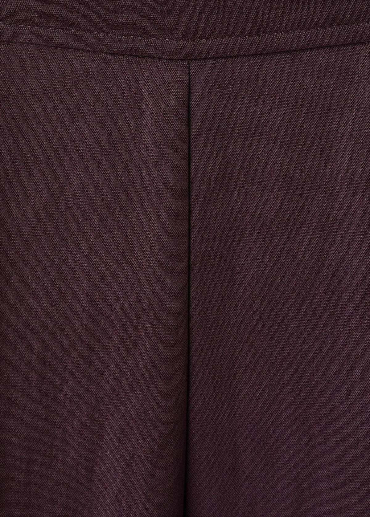 망고 테크니컬 와이드 팔라초 정장 팬츠 27031241 BURDEOS - 상세 이미지 5