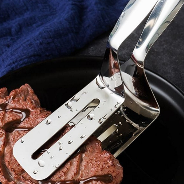 다용도 스텐 뒤집개 양면 스텐레스 뒤집개 고기 생선 주방 - 상품 이미지