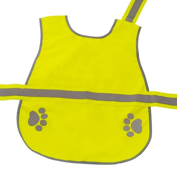 안전 강아지 형광 조끼 야광 애견 반사 조끼 산책 의류