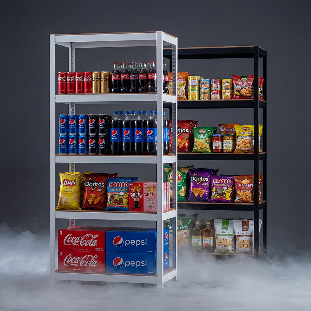 선반 수납선반 다용도실 조립 팬트리 무볼트 선반장 랙 홈던트하우스 300300750 5단