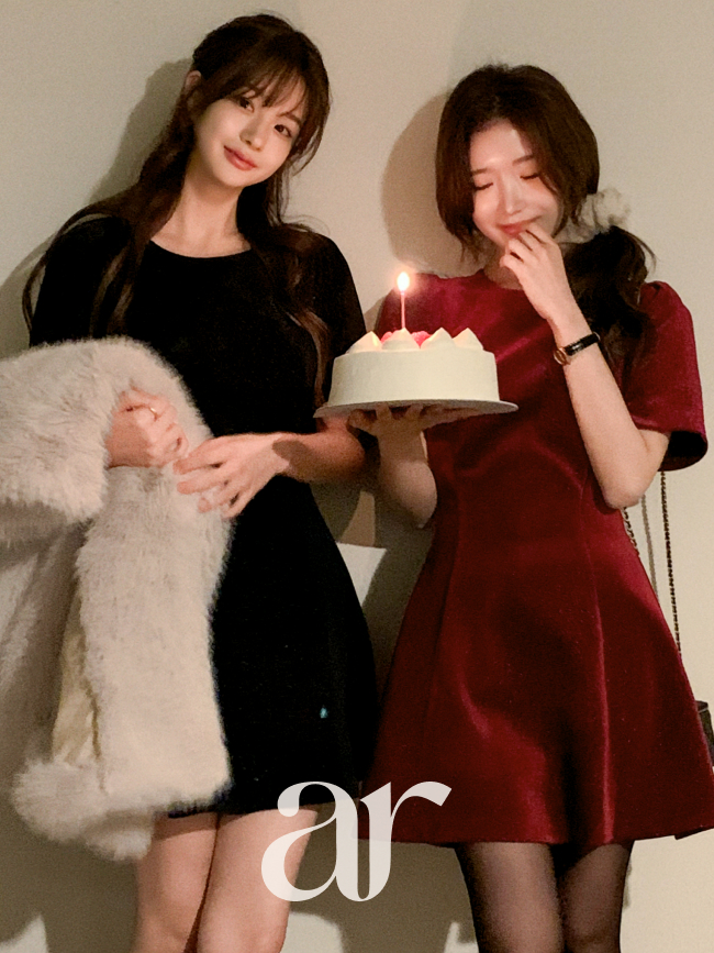 [자체제작] (MADE) 펄 퍼프 반팔 플레어 미니 원피스 op16192 - 상세 이미지 2