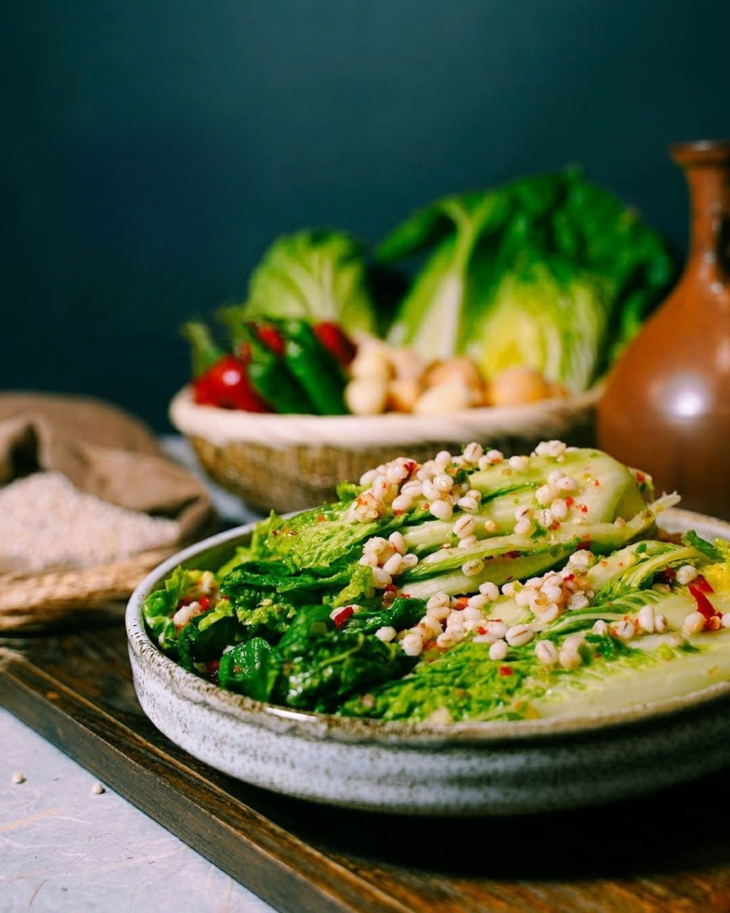 ▪️국내산 재료로 만든 속시원한 제주보리 얼갈이김치 4kg