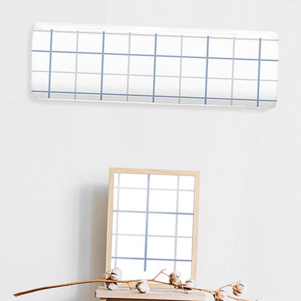 인테리어 벽걸이 에어컨 커버 디자인 대형 에어컨 커버 먼지 방지