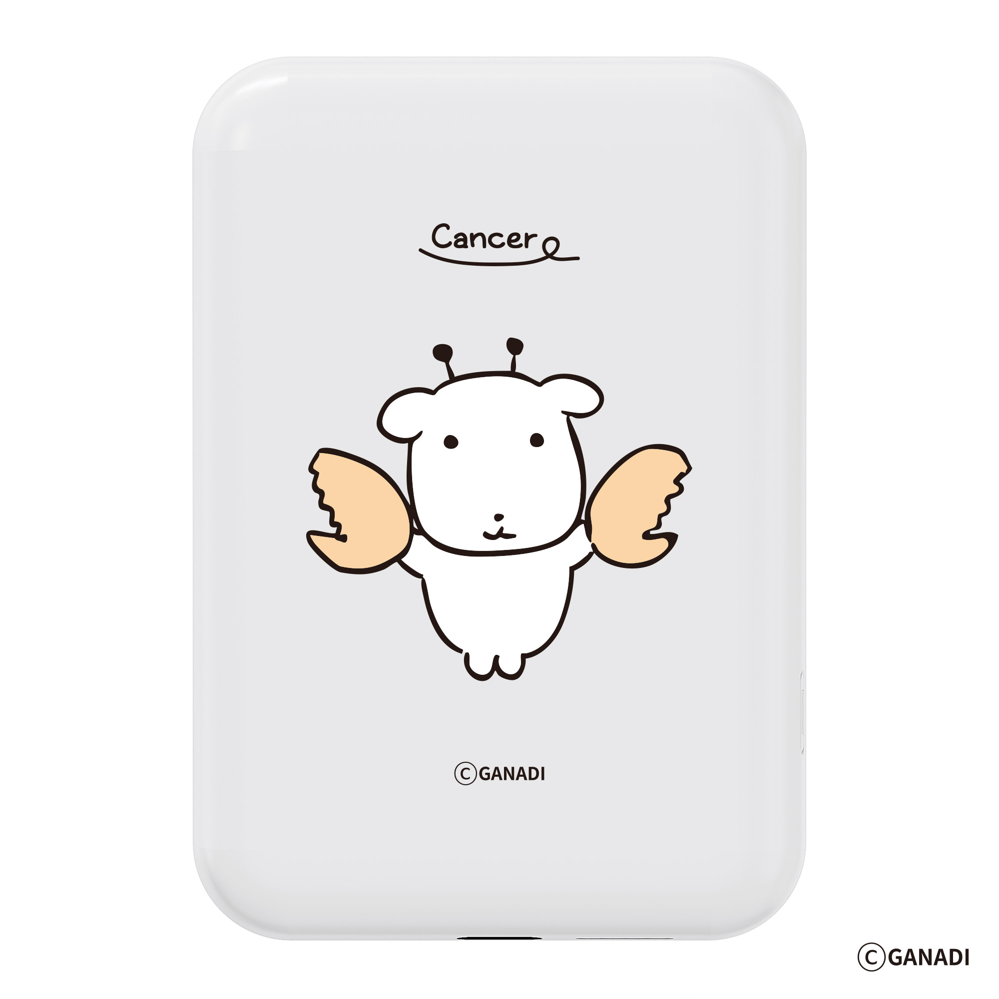 가나디 별자리 디자인 고속 맥세이프 무선 충전 보조배터리 5000mAh - 메인 이미지