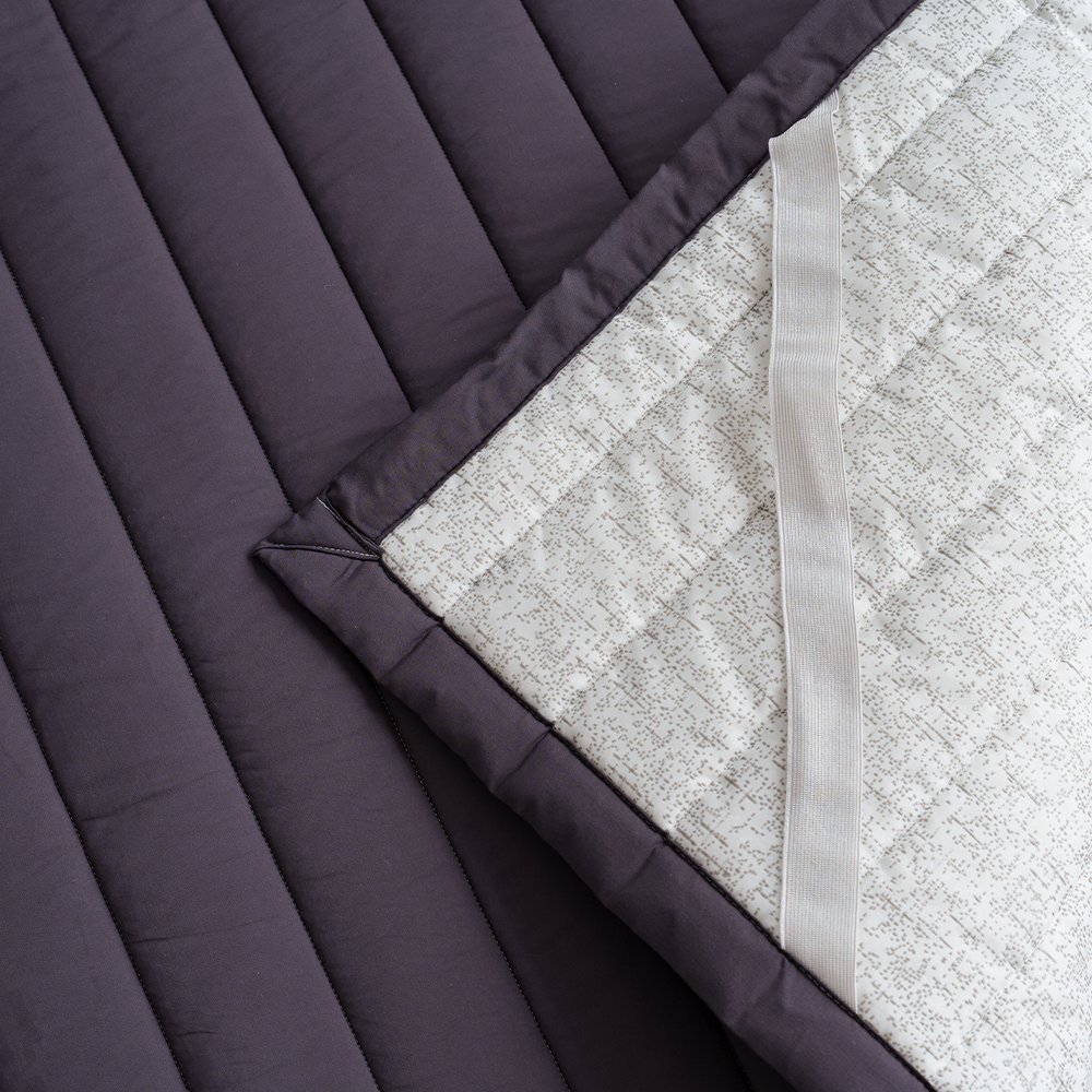 쿠에뜨 모달 알러지케어 치즈 무지패드 SS 논슬립 고정밴드 순면 침대패드