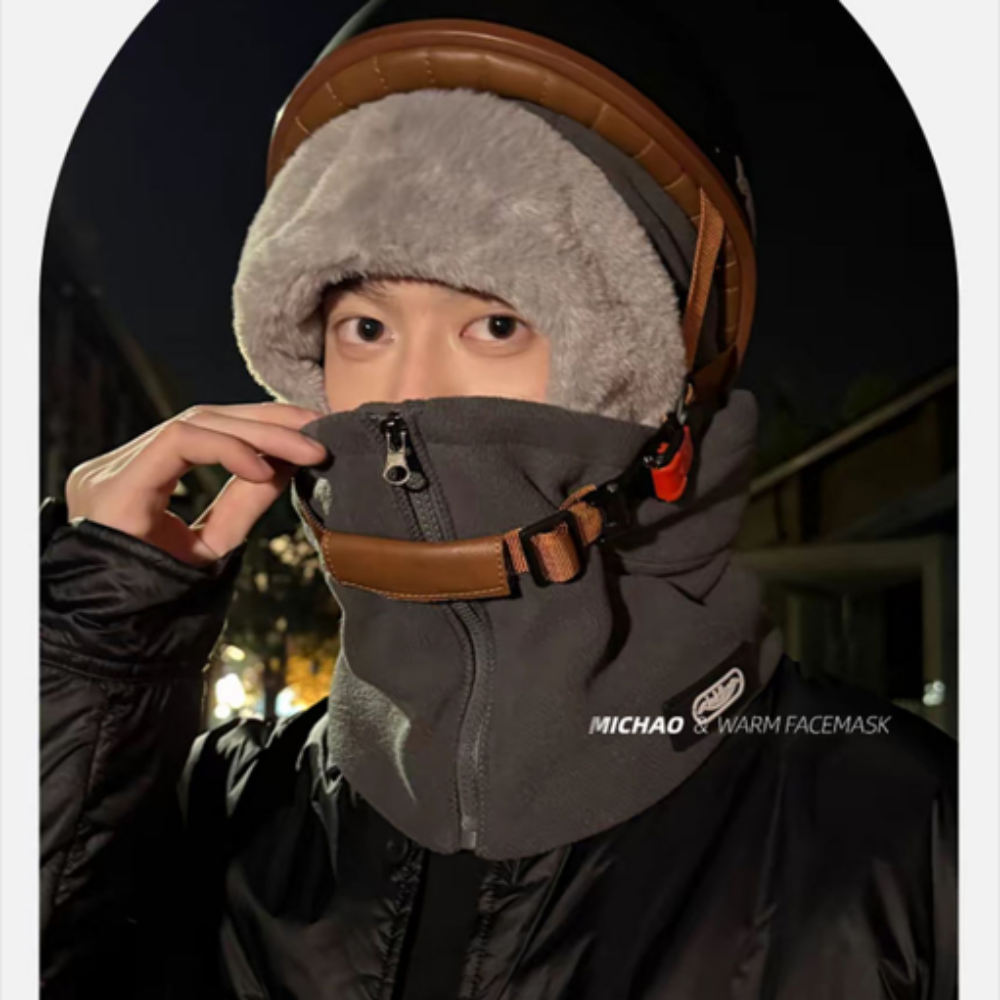 후드워머 따뜻한 오토바이 겨울 스키 보드 바이크 등산 러닝 목토시 자전거 낚시 방한용품 - 상세 이미지 5