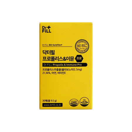 닥터필 필름형 프로폴리스이뮨 228mg x 30개입