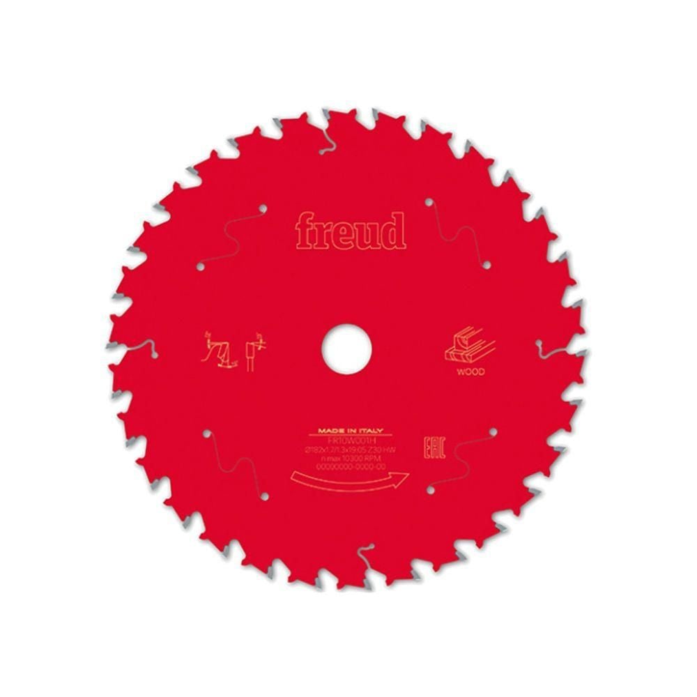 182mm 프레우드 목공용 원형 톱날 30 날 fr10w001h - 상품 이미지