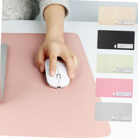 마우스장패드 소프트 레더 키보드 마우스 장패드 5컬러 롱 패드