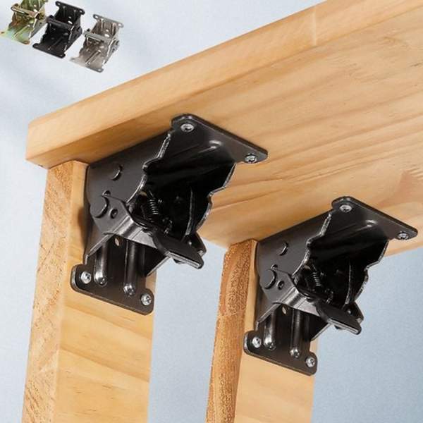 테이블 접이식 상다리 브라켓 철물 90도 접이식 브라켓 다리 부속