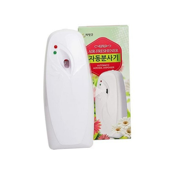 벽걸이 자동 방향제 분사기 리필형 사무실 자동 방향제 건전지 타이머 - 상품 이미지