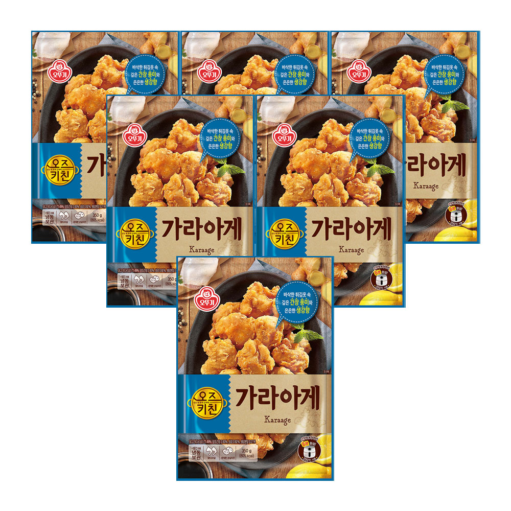 오뚜기 오즈키친 가라아게 350g, 6개 - 상품 이미지