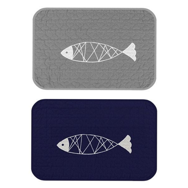 미끄럼 욕실 발 매트 순면 면 발 매트 북유럽 다용도