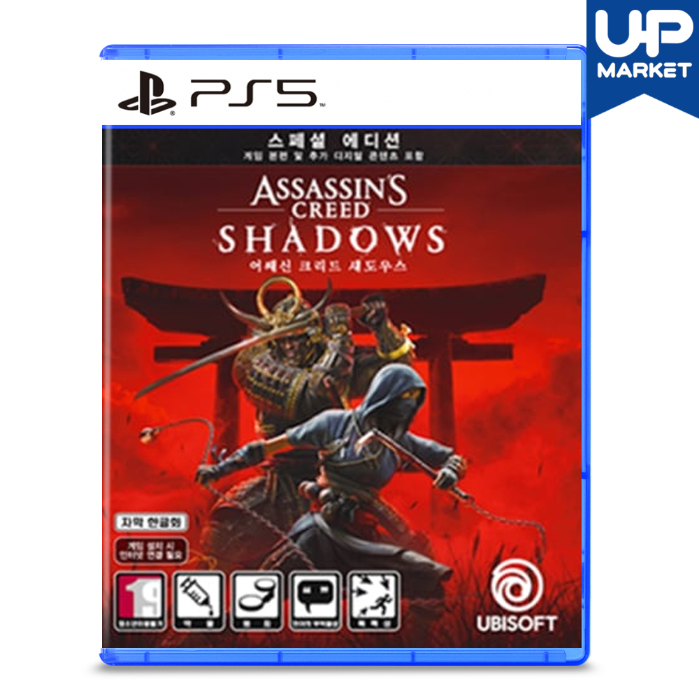 PS5 어쌔신 크리드 섀도우스 스페셜에디션 한글 중고 CD - 상품 이미지