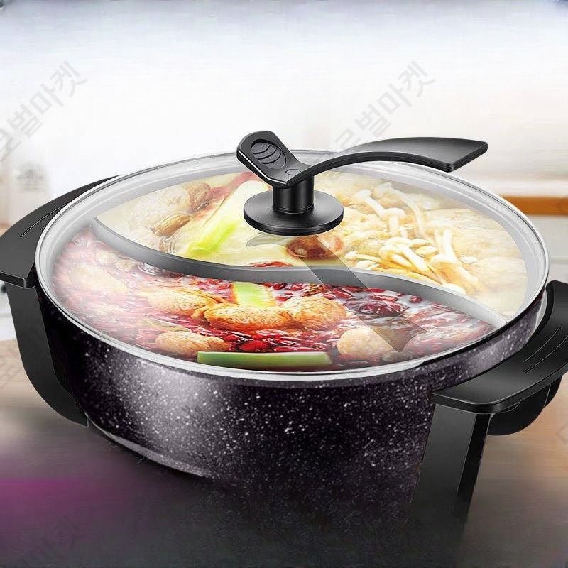 전기곰솥 대용량 육수끓이기 업소용 급식 휴대용 장국통 - 상세 이미지 4