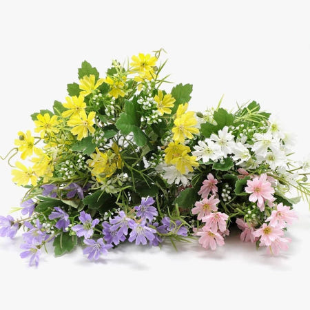 다올 레위시아 믹서부쉬조화 인테리어인조꽃 장식용조화