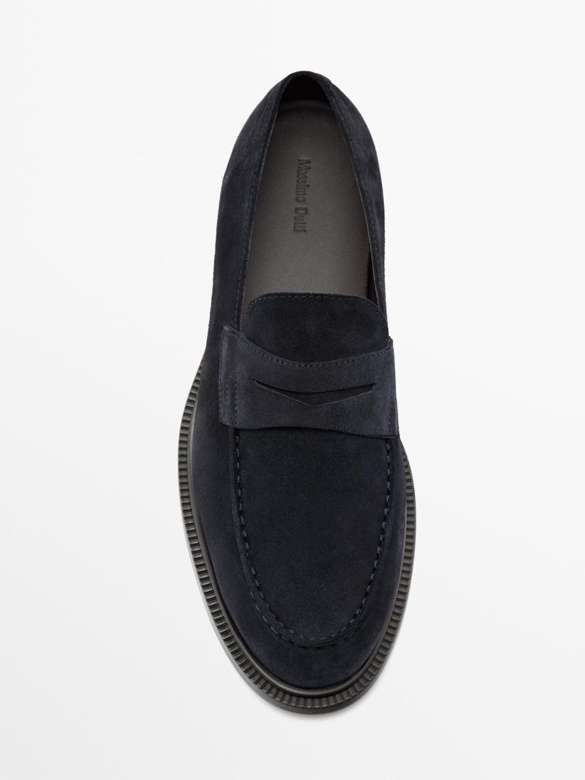 마시모두띠 스웨이드 페니 로퍼 소가죽 포르투갈제 2513/750 DARK BLUE - 상세 이미지 2