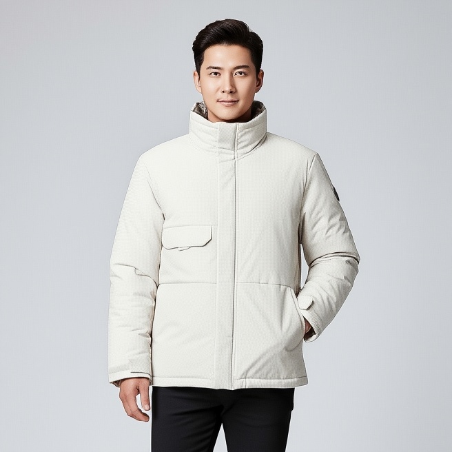 밀레 아웃도어 남자 겨울 발열안감 콜드제로 세인트L 구스다운 패딩점퍼 - 메인 이미지