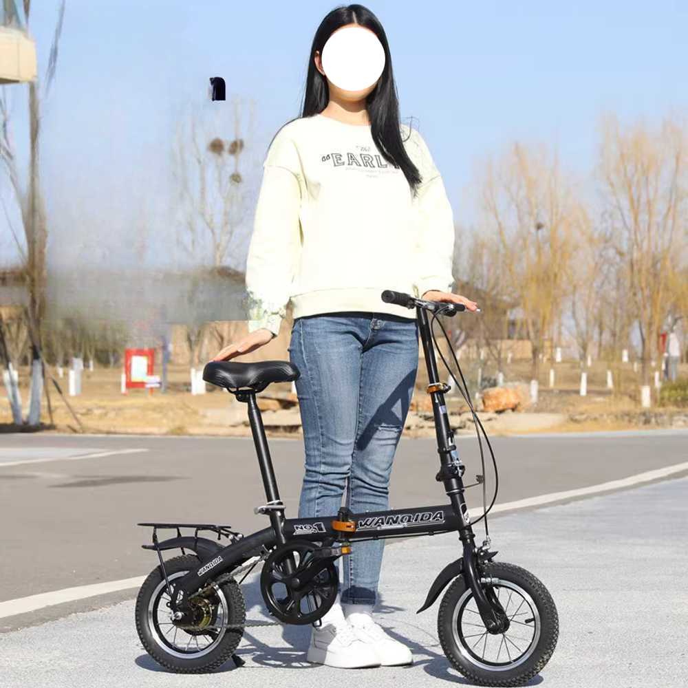 미니벨로 접이식 경량 시티바이크 휴대 이동 편한 14인치 화이트 - 상세 이미지 2