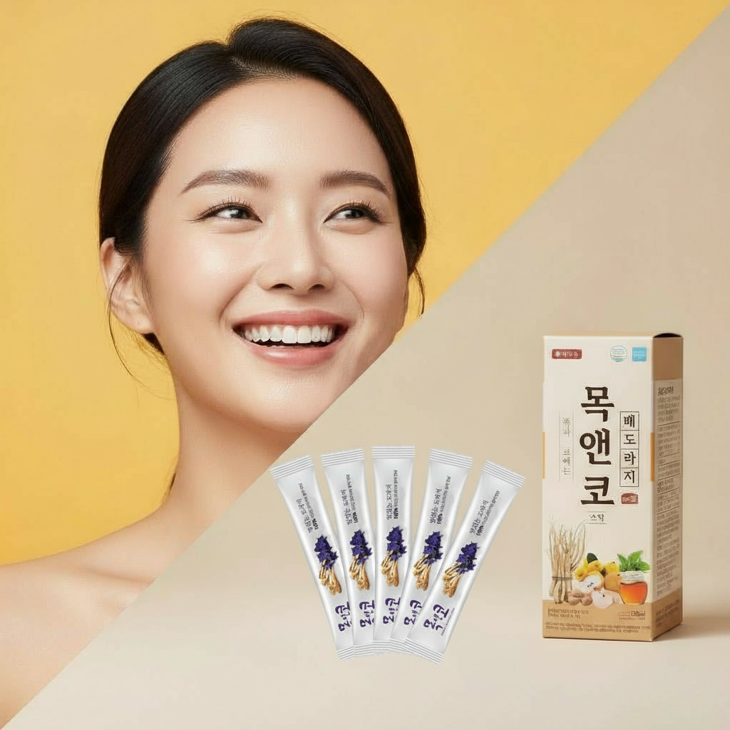 약국 목앤코 배도라지 스틱 목건강 환절기필수품 15ml 10스틱 - 상세 이미지 4