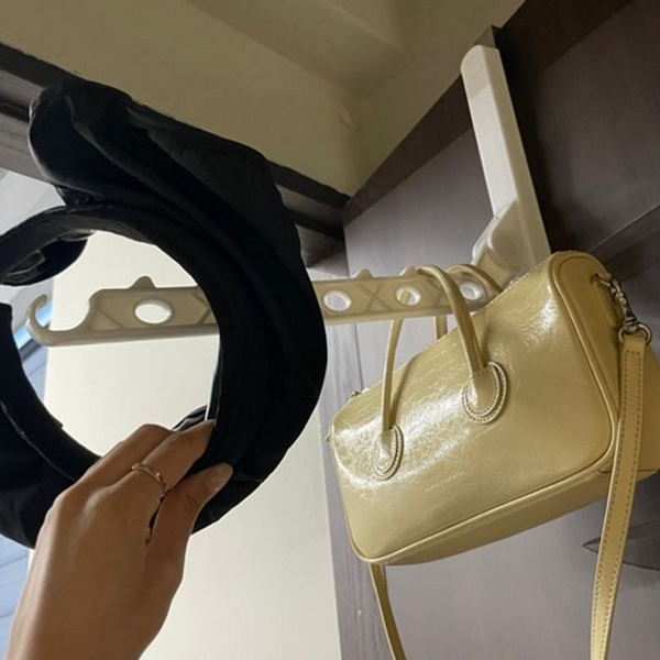 여행용 접이식 빨래 건조대 벽걸이 문걸이 빨래 건조대 다용도 캠핑용 - 상품 이미지