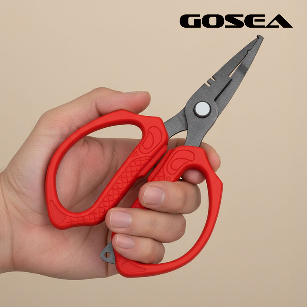 GOSEA 미니 플라이어 링 오프너 스플릿링 툴 낚시 니퍼 바늘빼기 GSF-T09 이미지 6