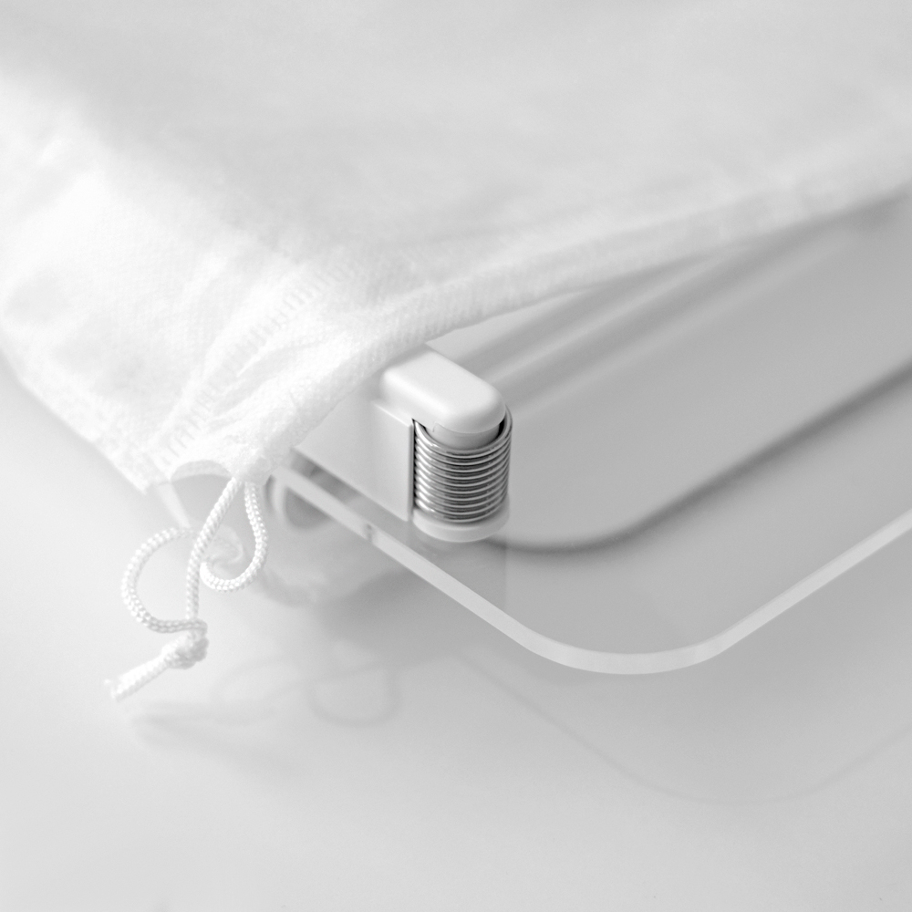 플랜룩스 독서대 클리스 높이조절 독서대 각도조절 투명 아크릴 책받침대 거치대 이미지 2