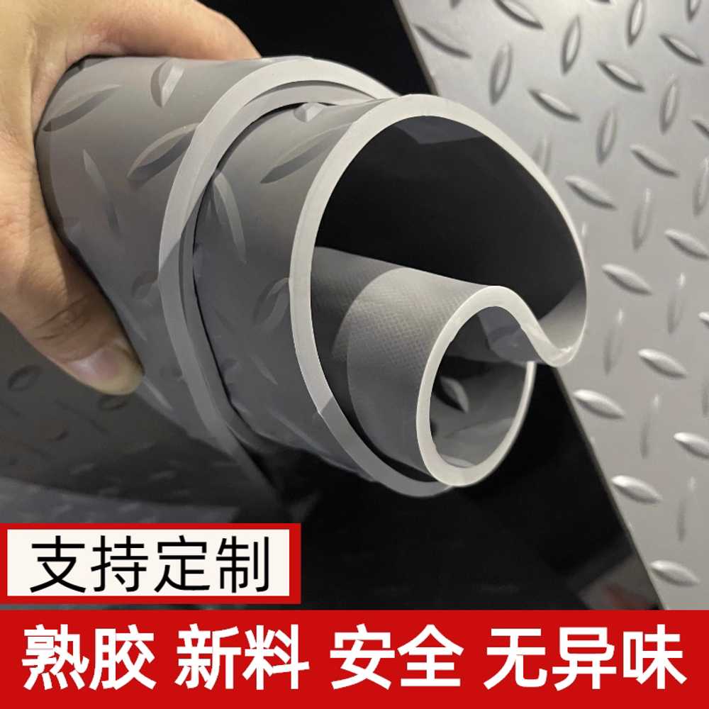 공장 고무 매트 pvc 방수 미끄럼방지 바닥 패드 장판 1x1m - 상세 이미지 4