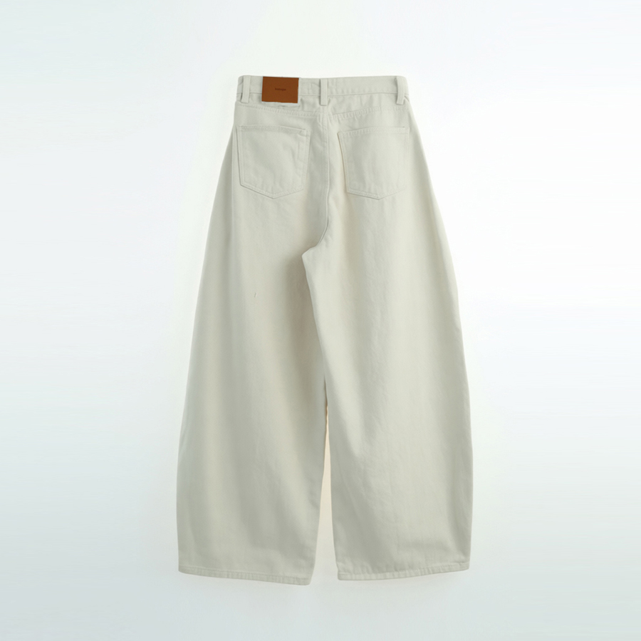 윈터 브러쉬드 코튼 커브 트라우저 (IVORY, 3SIZE) - 상세 이미지 2