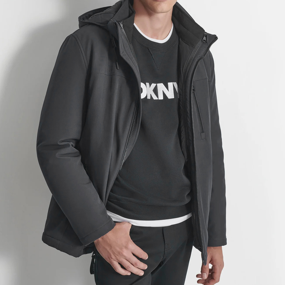DKNY 남성 3IN1 시스템 패딩 점퍼 - 상품 이미지