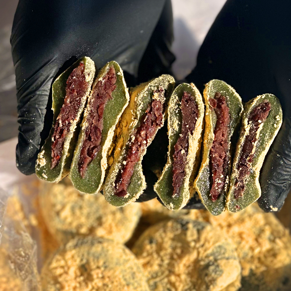 국내산 찹쌀로 만든 쫀득한 찹쌀떡 쑥콩찹쌀떡 고구마크림 티라미슈 크림치즈 15개입 - 상세 이미지 2