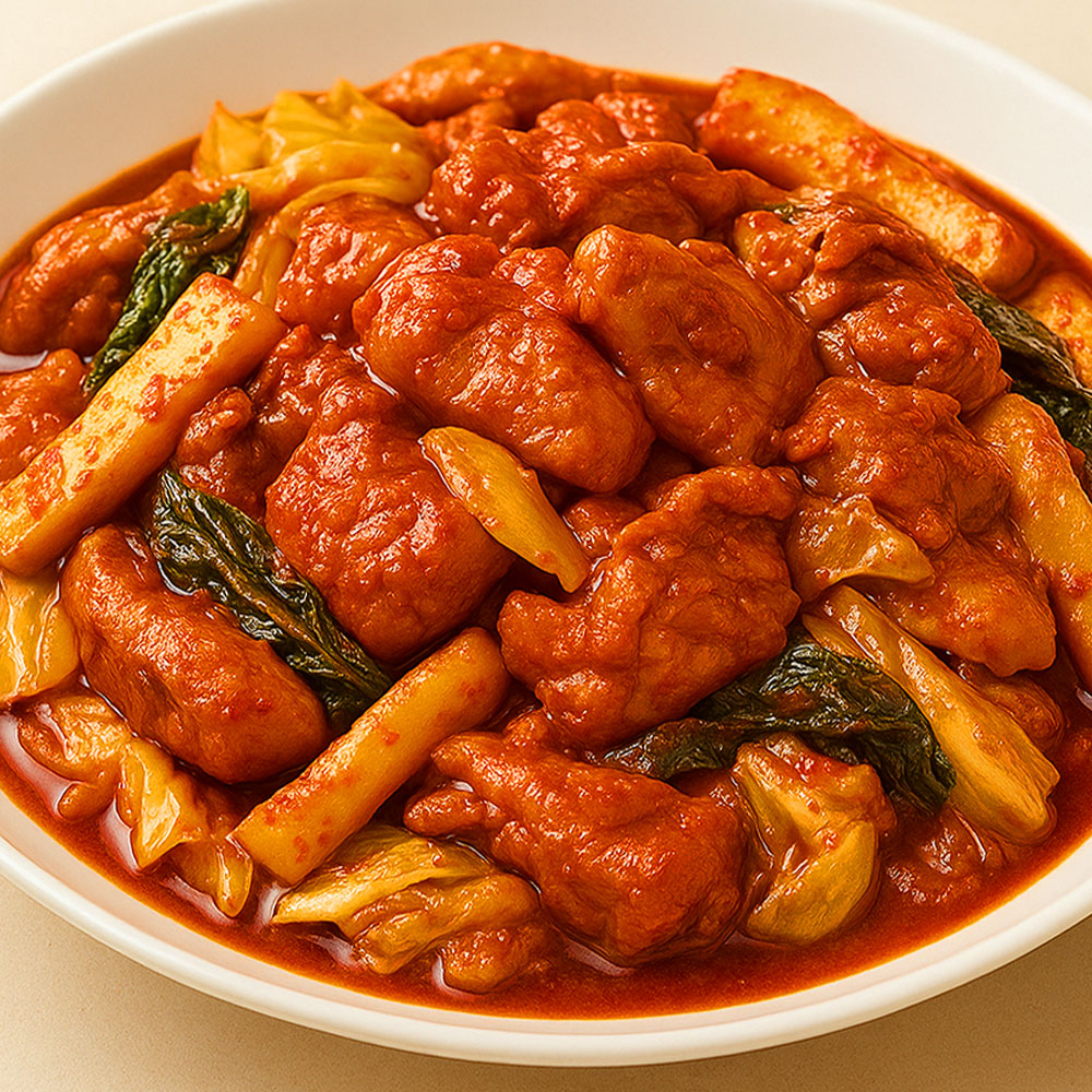 고기소녀 매운 닭갈비 닭다리살 100% 2인분 - 상세 이미지 2