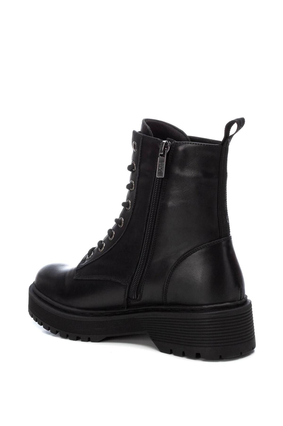 엑스티아이 밀리터리 레이스업 앵클 워커 비건 레더 9202121 NEGRO - 상세 이미지 4