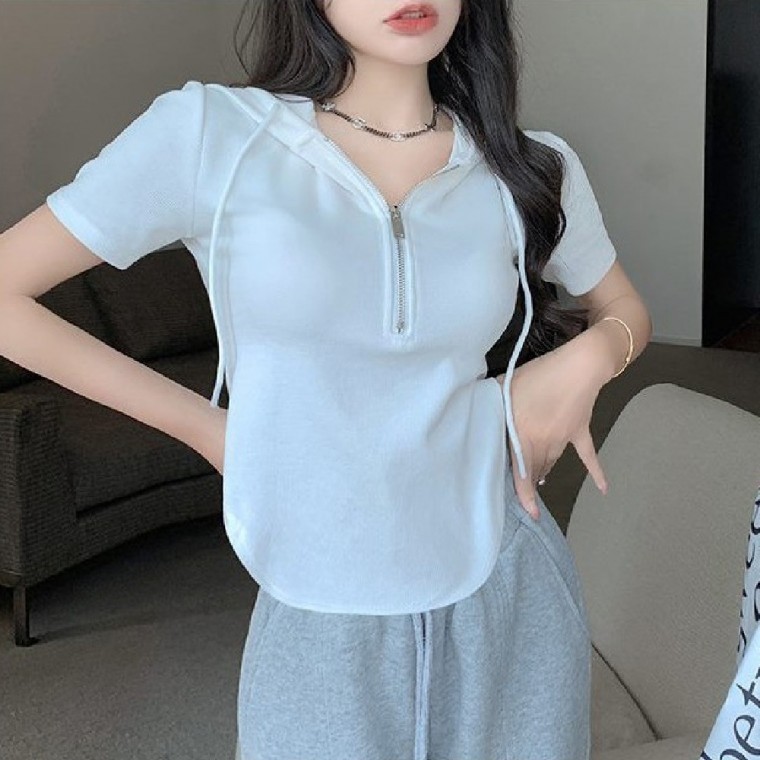후드 집업 티셔츠 LL-T152 - 상품 이미지