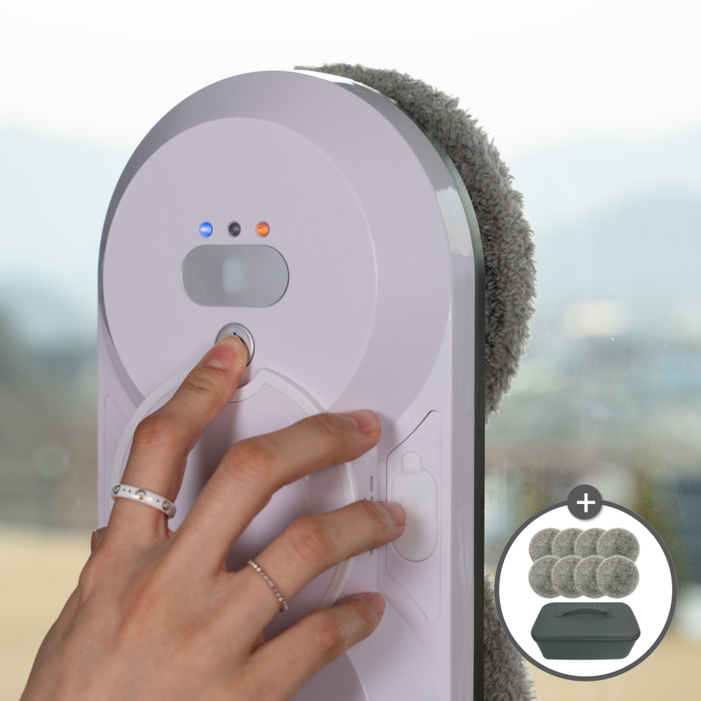 한경희 창문 로봇청소기 유리창 베란다창문 이중창 외창 청소기 스타터패키지 제품 이미지